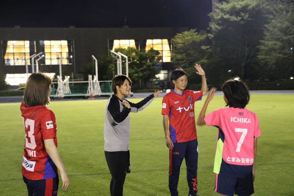 綾瀬市ホームタウンサッカー教室に参加！