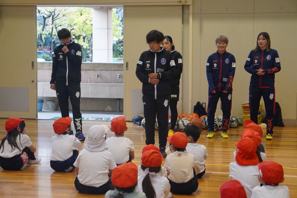 相模原市立当麻田小学校にて巡回サッカー教室を実施！