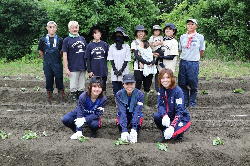 ノジマフットボールパークに農場が誕生！