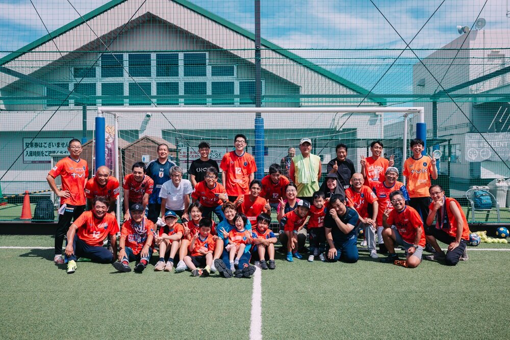 新体制発表会記念！サッカー教室を開催！