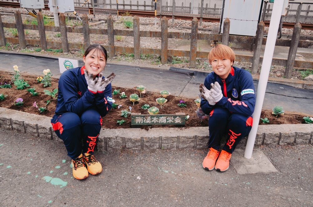 南橋本商栄会主催 植栽活動に参加！